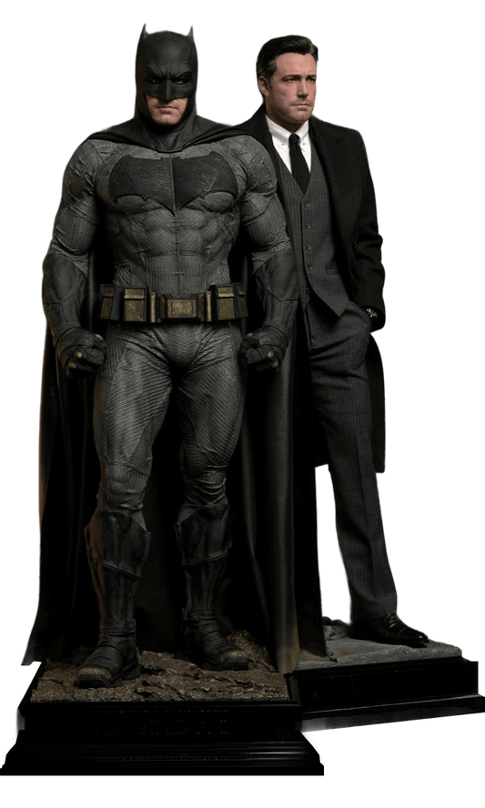 1:3 JL Batman & Bruce Wayne Duo