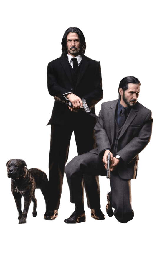 1:6 John Wick 1 & 4 Duo (C-Type)