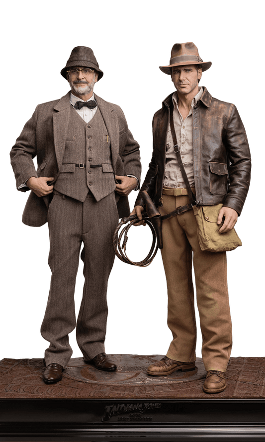 1:3 Indiana Jones & Dr Henry Jones Duo from Indiana Jones and the Last Crusade