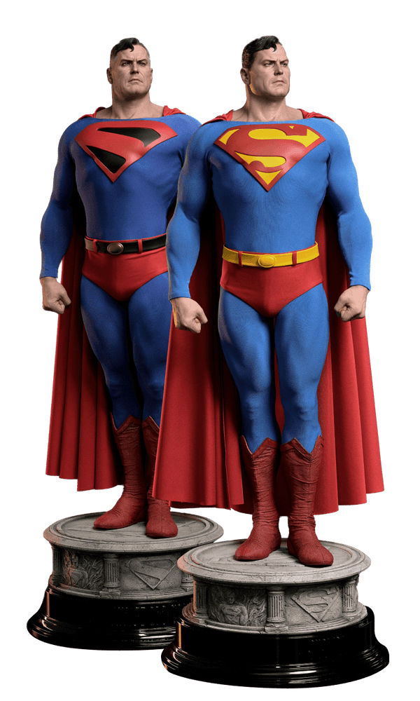1:4 Kingdom Come Superman Duo